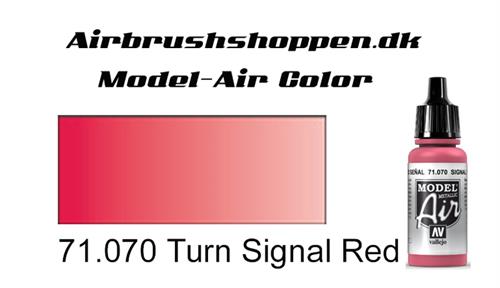 71.070 Turn Signal Red (Metallic)